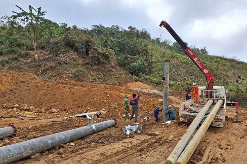 Đẩy nhanh tiến độ thi công các công trình