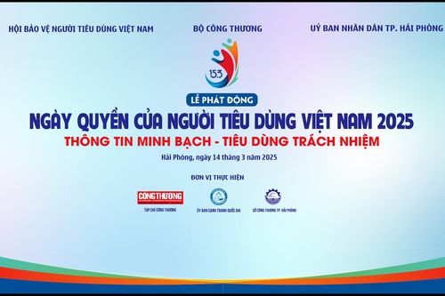 Lễ phát động Ngày Quyền của người tiêu dùng Việt Nam năm 2025