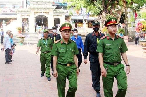 Đảm bảo ANTT mùa lễ hội Vía Bà Chúa Xứ Núi Sam