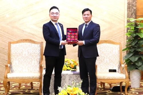 Phó Chủ tịch UBND tỉnh Trịnh Trường Huy tiếp và làm việc với đại diện Tập đoàn Xây dựng Thái Bình Dương (Trung Quốc)