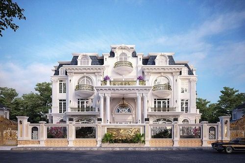 Những mẫu biệt thự phong cách châu Âu sang trọng được yêu thích