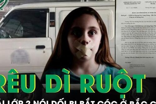 Bé lớp 2 nói dối bị bắt cóc vì muốn 'trêu đùa' dì ruột, nhà trường tá hỏa báo công an
