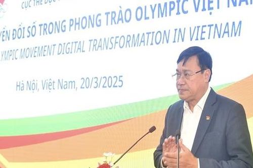 Thúc đẩy chuyển đổi số trong phong trào Olympic Việt Nam