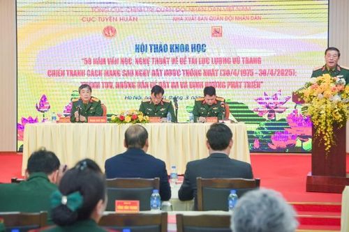 50 năm văn học, nghệ thuật về đề tài lực lượng vũ trang và chiến tranh cách mạng