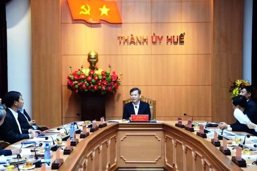 Thông báo kết quả kiểm tra của Bộ Chính trị đối với Ban Thường vụ Thành ủy Huế