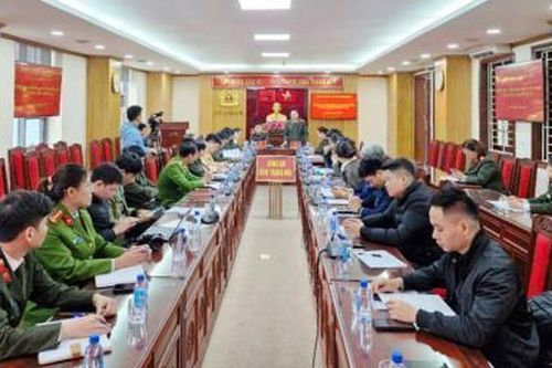 Các cơ quan báo chí thâm nhập thực tế tại Công an tỉnh Thanh Hóa