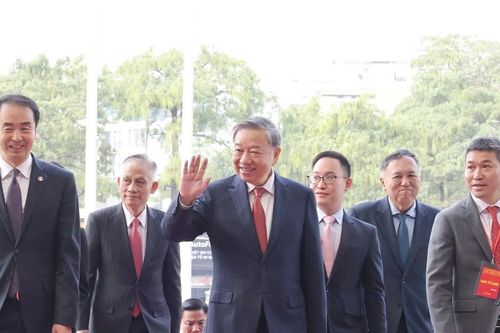 Tổng Bí thư Tô Lâm dự chương trình 'Gặp gỡ lưu học sinh, sinh viên Việt Nam - Trung Quốc các thời kỳ'