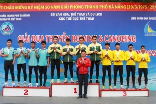 Đội TPHCM đứng đầu nội dung canoeing giải Các tay chèo xuất sắc quốc gia 2025
