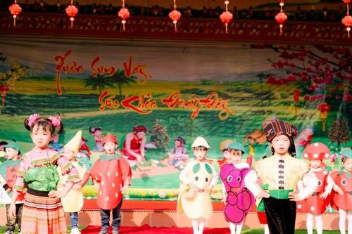 Trường Mầm non Thanh Hưng xây dựng môi trường học tập tích cực cho trẻ