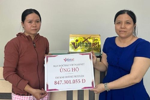 Em Mai Hoàng Nguyên được giúp hơn 847 triệu đồng, gia đình xin ngừng nhận ủng hộ