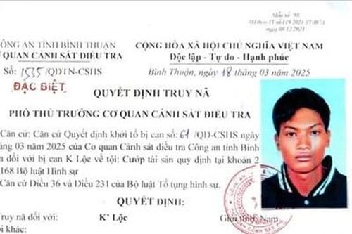 Truy nã đặc biệt đối tượng nổ súng cướp tài sản rồi trốn vào rừng