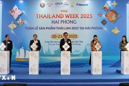 Hải Phòng: 7 ngành hàng chính được giới thiệu ở Tuần lễ sản phẩm Thái Lan 2025