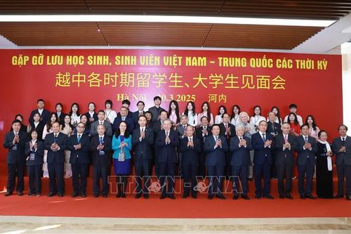 Tổng Bí thư Tô Lâm dự Gặp gỡ lưu học sinh, sinh viên Việt Nam – Trung Quốc các thời kỳ