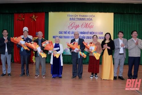 Gặp mặt các thế hệ người làm báo Báo Thanh Hóa