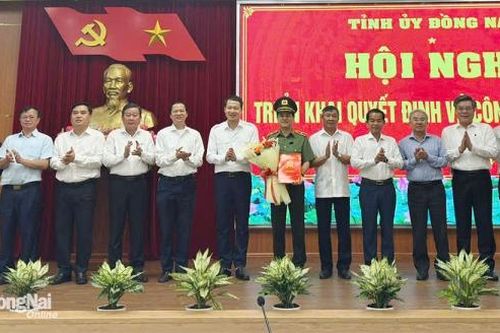 Ban Bí thư chỉ định thiếu tướng Nguyễn Đức Hải, Giám đốc Công an tỉnh tham gia Ban Chấp hành, Ban Thường vụ Tỉnh ủy Đồng Nai