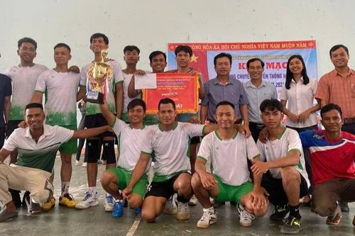 Ia Mrơn-Điểm sáng trong phong trào thể dục thể thao