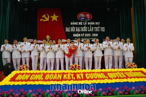 Đại hội Đảng bộ Lữ đoàn 957 lần thứ VIII, nhiệm kỳ 2025 - 2030