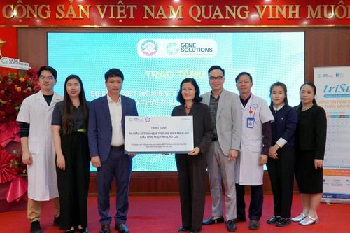 Tặng 50 mẫu xét nghiệm triSure NIPT cho các thai phụ có hoàn cảnh khó khăn