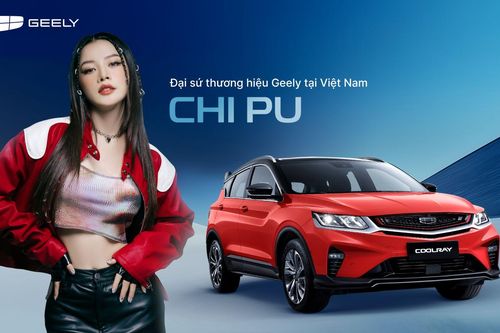 Chi Pu làm Đại sứ thương hiệu cho hãng xe Geely tại Việt Nam