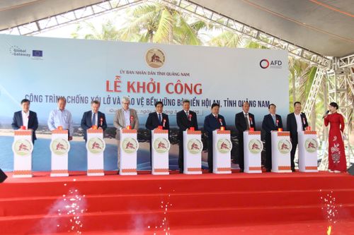 Quảng Nam khởi công Dự án Chống xói lở và bảo vệ bền vững bờ biển Hội An gần 1.000 tỷ đồng