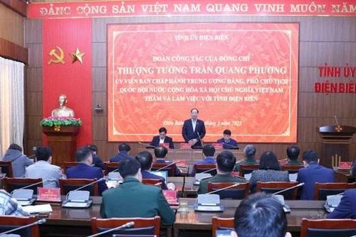 Điện Biên phát triển kinh tế phải gắn với nhiệm vụ bảo đảm quốc phòng - an ninh
