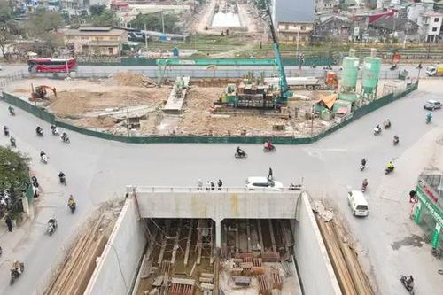 Hầm chui Kim Đồng - Giải Phóng chạy đua tiến độ
