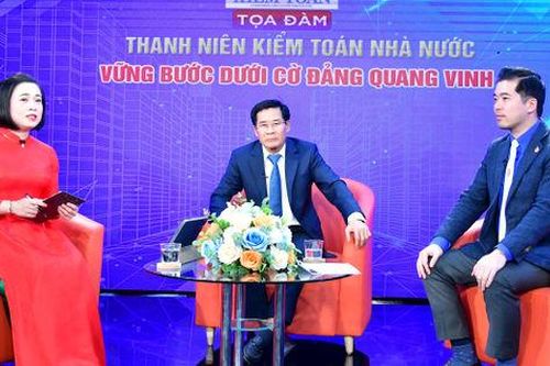 TƯỜNG THUẬT TRỰC TIẾP TỌA ĐÀM: 'THANH NIÊN KIỂM TOÁN NHÀ NƯỚC - VỮNG BƯỚC DƯỚI CỜ ĐẢNG QUANG VINH'