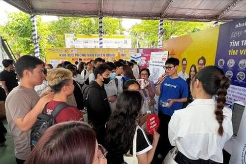 Gần 6.900 việc làm cho sinh viên tại Ngày hội việc làm