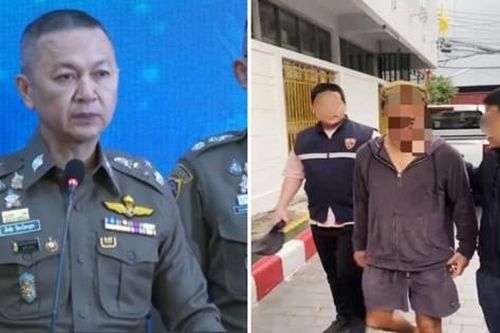 Nghi phạm cầm đầu các nhóm lừa đảo qua điện thoại bị cảnh sát bắt ở Bangkok