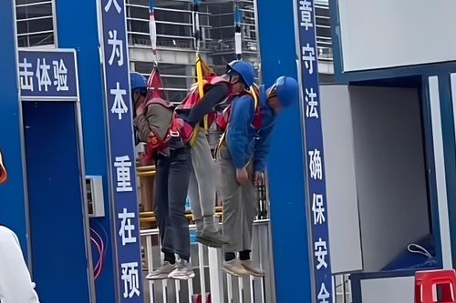 Quên đeo đai bảo hộ, 3 công nhân bị phạt treo lủng lẳng ở Trung Quốc