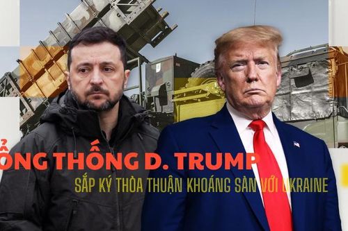 Tổng thống D. Trump sắp ký thỏa thuận khoáng sản với Ukraine