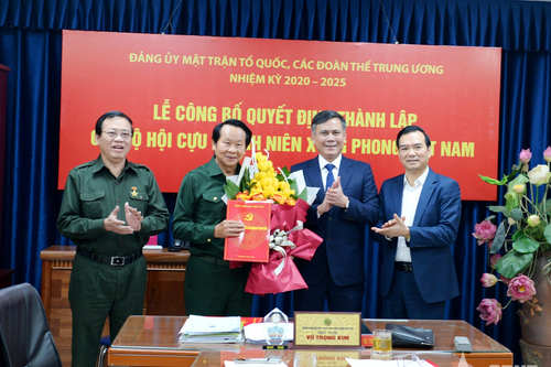 Bảo đảm vai trò lãnh đạo của Đảng trong mọi hoạt động của Hội Cựu thanh niên xung phong Việt Nam
