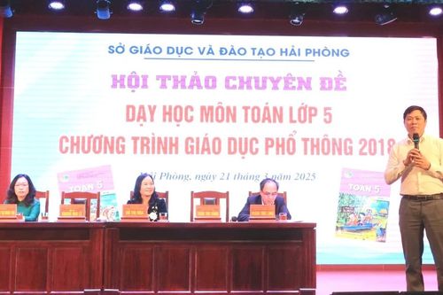 Giáo viên Hải Phòng linh hoạt, sáng tạo trong dạy học môn Toán lớp 5