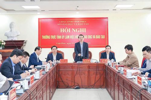 Bí thư Vĩnh Phúc: Tiếp tục quan tâm, dành cho Giáo dục điều kiện tốt nhất