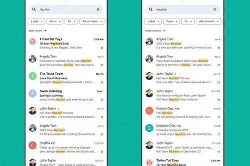 Google đang cải thiện khả năng tìm kiếm Gmail bằng AI