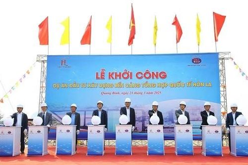Quảng Bình khởi công xây dựng Cảng tổng hợp quốc tế Hòn La