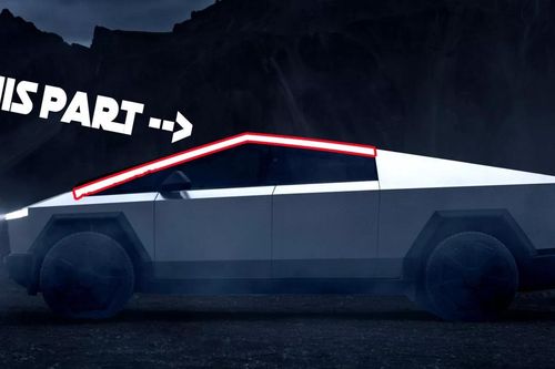 Xe bán tải điện Tesla Cybertruck lại bị triệu hồi vì nguy cơ bung tấm ốp trần