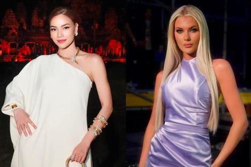 Màn catwalk 'đụng độ': Hồ Ngọc Hà áp đảo cả đương kim Hoa hậu Hoàn vũ