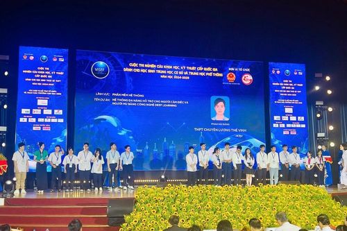 Đồng Nai đạt 1 giải ba, 2 giải tư Cuộc thi nghiên cứu khoa học, kỹ thuật cấp quốc gia