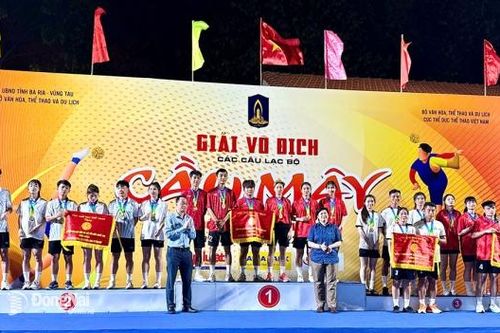 Đồng Nai giành 1 huy chương vàng Giải vô địch các câu lạc bộ Cầu mây quốc gia 2025