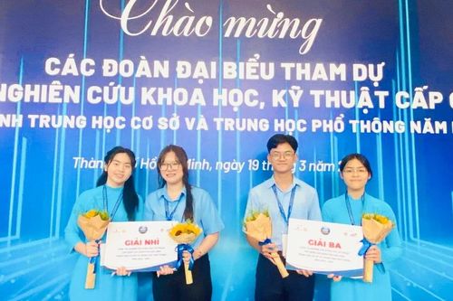 Gia Lai có 2 dự án đạt giải nhì và ba tại Cuộc thi khoa học, kỹ thuật cấp quốc gia năm học 2024-2025