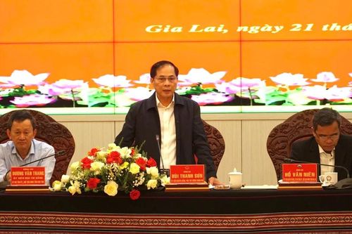 Phó Thủ tướng Bùi Thanh Sơn làm việc với 2 tỉnh Gia Lai và Kon Tum