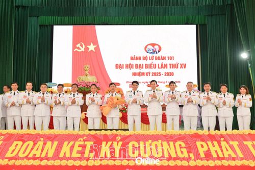 Đại hội Đảng bộ Lữ đoàn 101 lần thứ XV