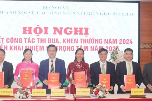 Cụm thi đua Sở Nội vụ 7 tỉnh miền núi, biên giới phía Bắc triển khai nhiệm vụ trọng tâm năm 2025