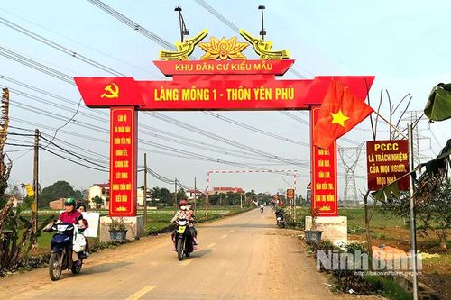 Nho Quan đẩy mạnh xây dựng nông thôn mới nâng cao, kiểu mẫu
