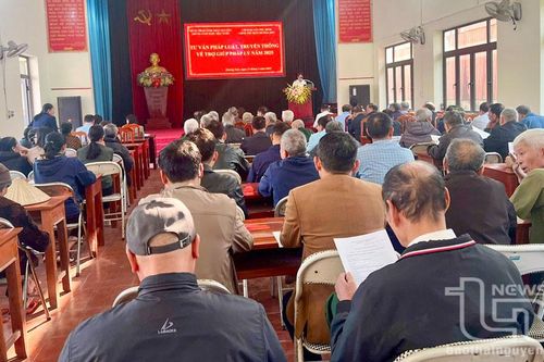 Phú Bình: Trên 300 người được trợ giúp pháp lý tại cơ sở