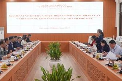 Huế thực hiện tốt 6 chỉ tiêu về bình đẳng giới