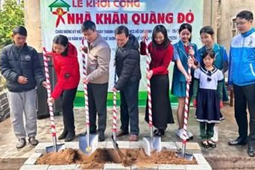 Khởi công 'Nhà khăn quàng đỏ' cho học sinh ở quận Thuận Hóa
