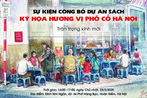 Ký họa hương vị phố cổ Hà Nội