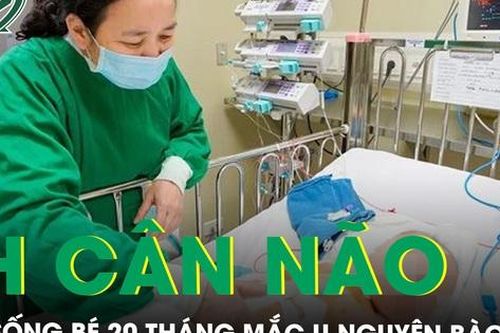 6 giờ cân não phẫu thuật cứu sống bé 20 tháng tuổi mắc u nguyên bào thận